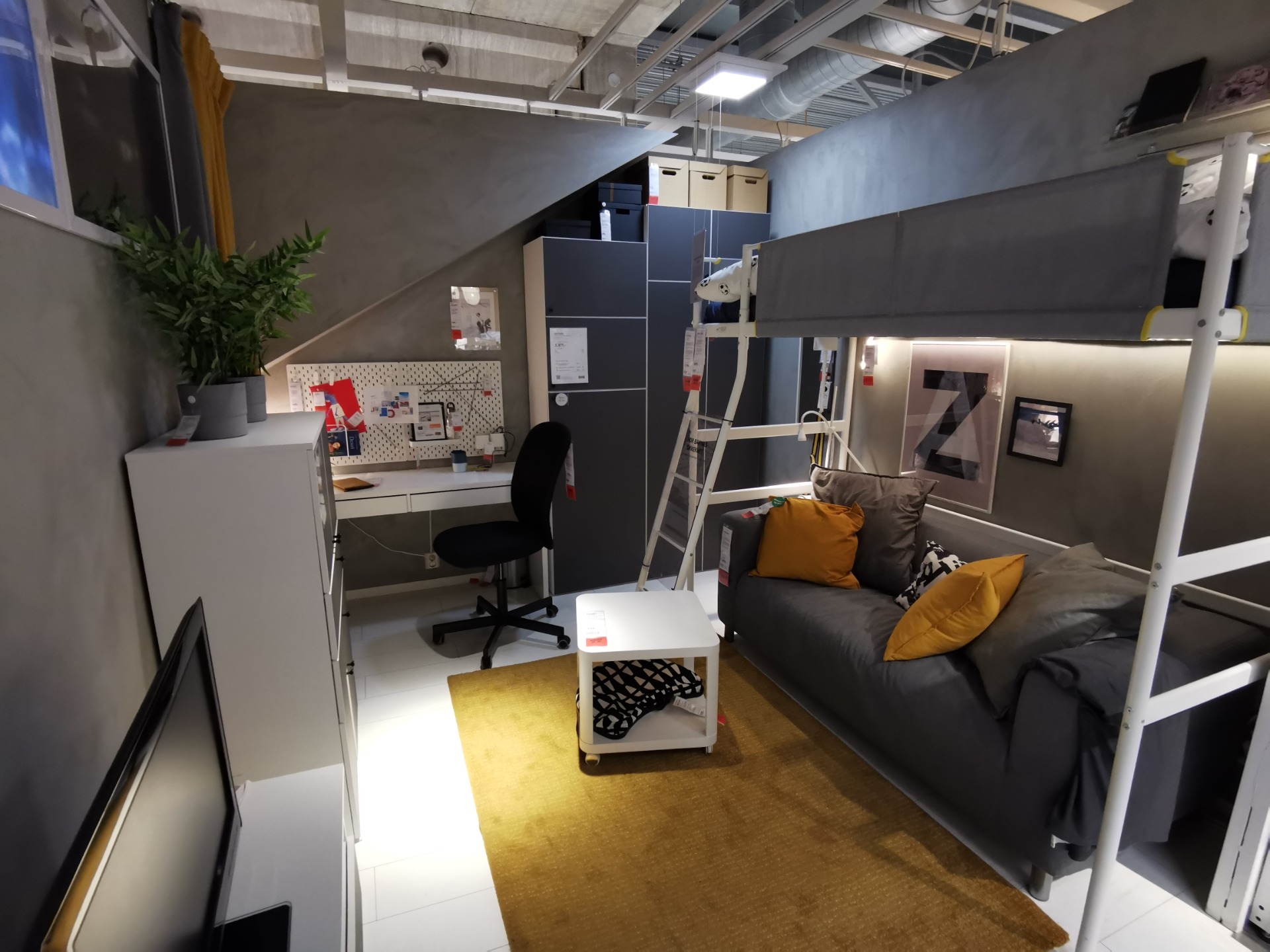 IKEA Vitval Bunk bed and Loft bed frame